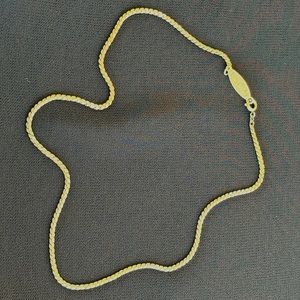 Vintage PIERRE CARDIN 12k Gold Filled 18” Chain Serpentine Necklace